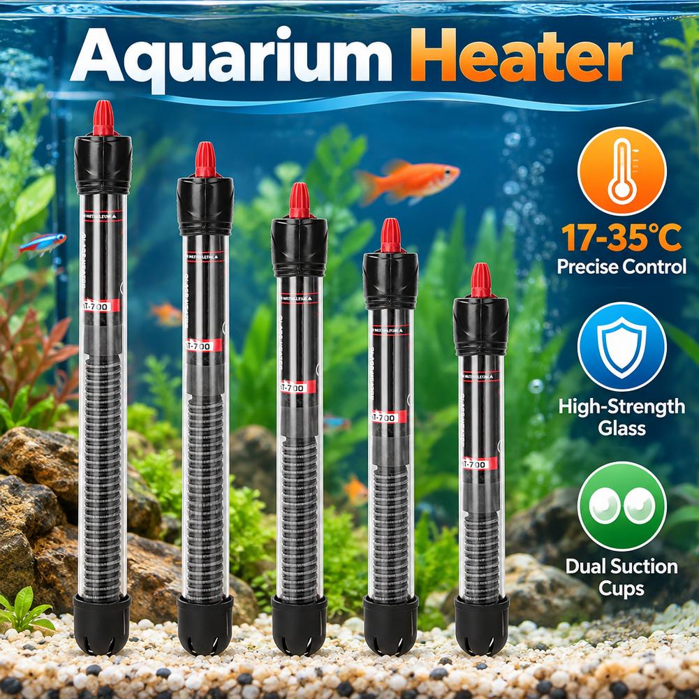Fish Tank Heater - Calentador de agua para acuarios, con