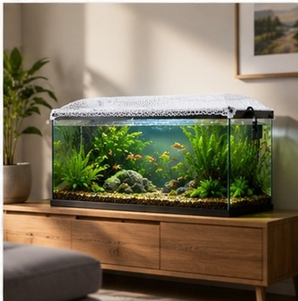 Aquarium Fish Keeping - Malla de nailon para cubrir peces