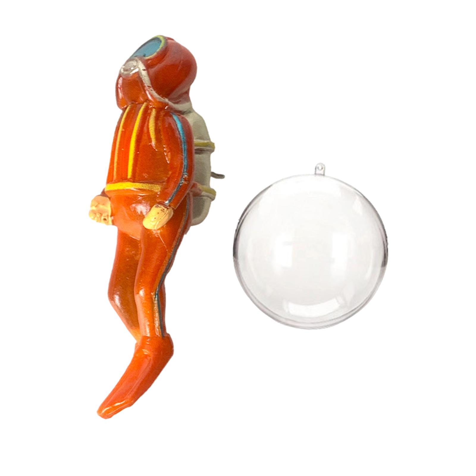 Figura en miniatura de buzo de - Aquarium Decor reseña y precio