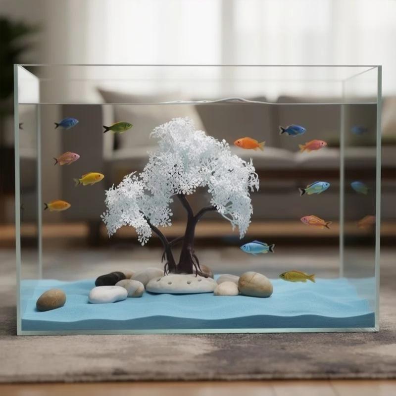 [Árbol bonsái artificial blanc - Aquarium Fish Betta reseña y precio