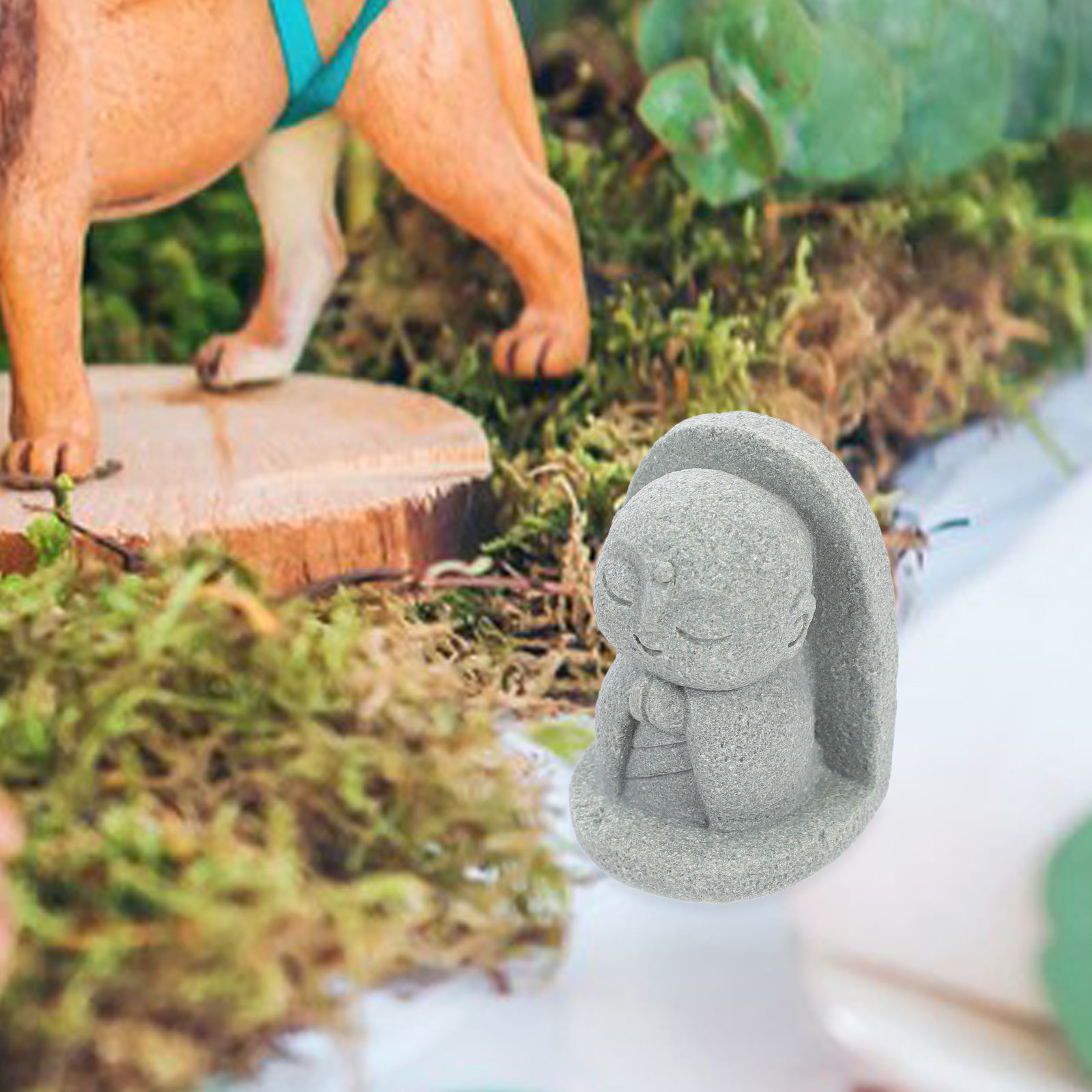 Pequeña estatua de Jizo, adorn - Aquarium Decor reseña y precio
