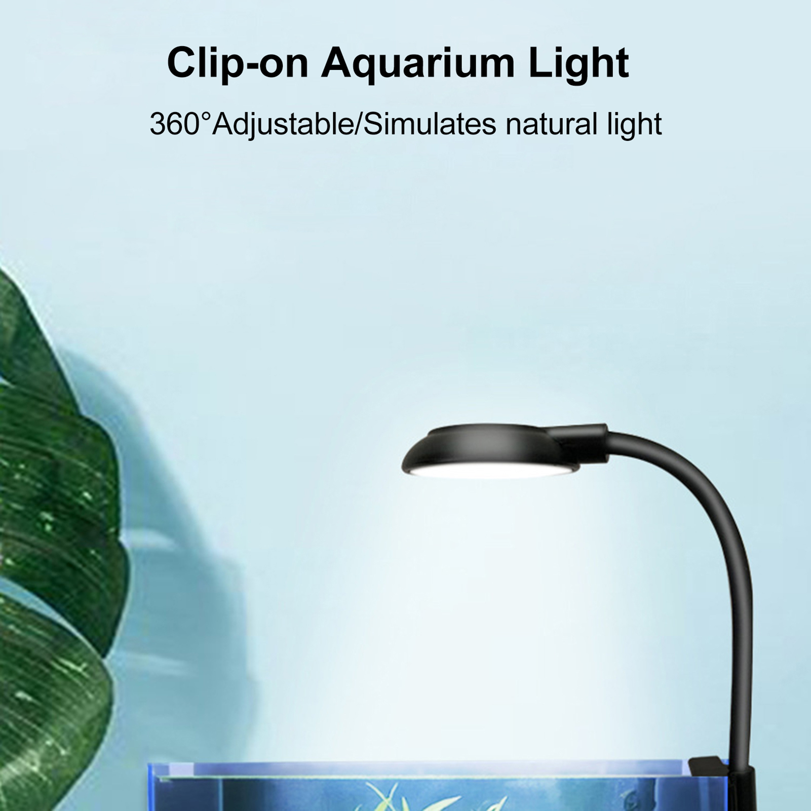 Lámpara de pinza para peces, l - Aquarium Plants reseña y precio