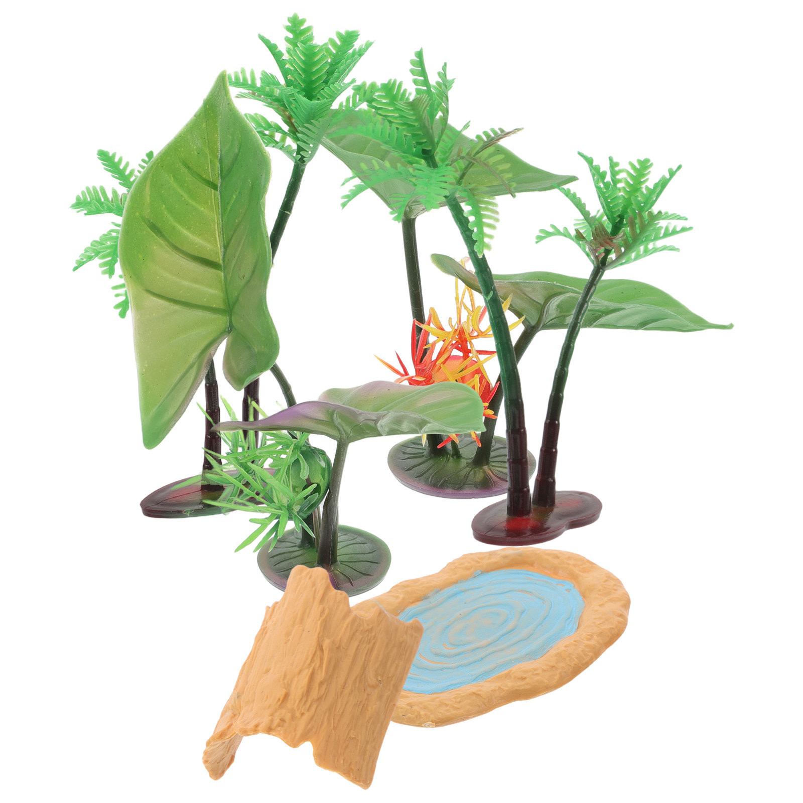1 juego de set de estanque en  - Aquarium Decor reseña y precio