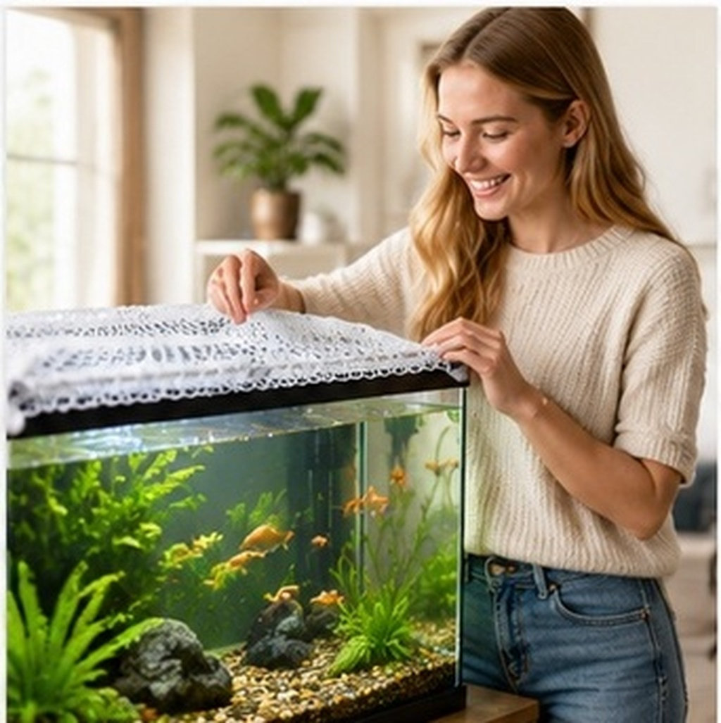 Malla de nailon de 40x20 cm pa - Aquarium Fish Keeping reseña y precio