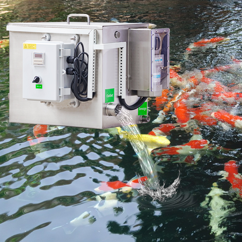 Filtro de tambor pequeño de 5m - Fish Aquarium Home reseña y precio