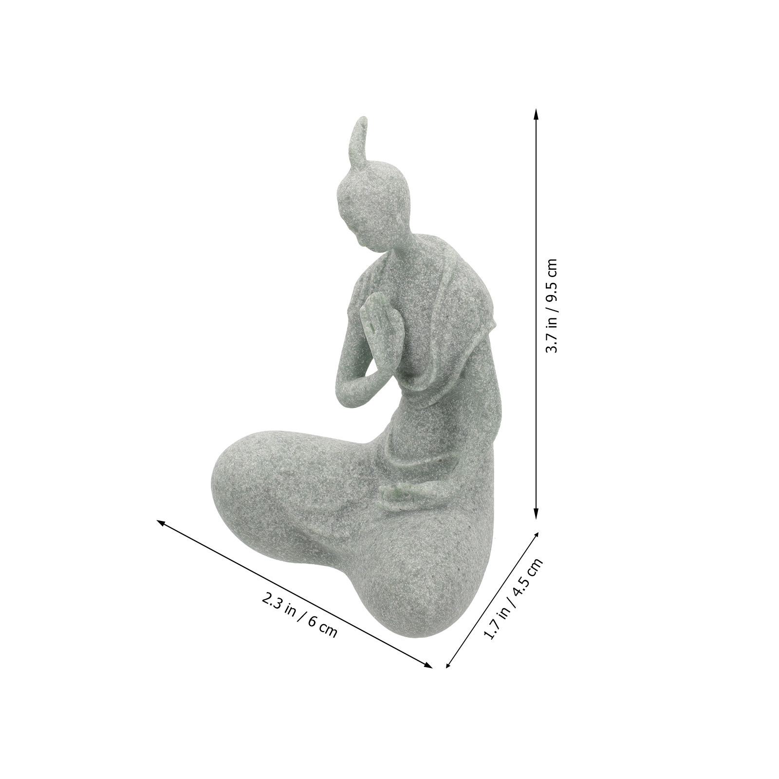 Pequeña estatua de Buda para a - Fish Aquarium Home reseña y precio
